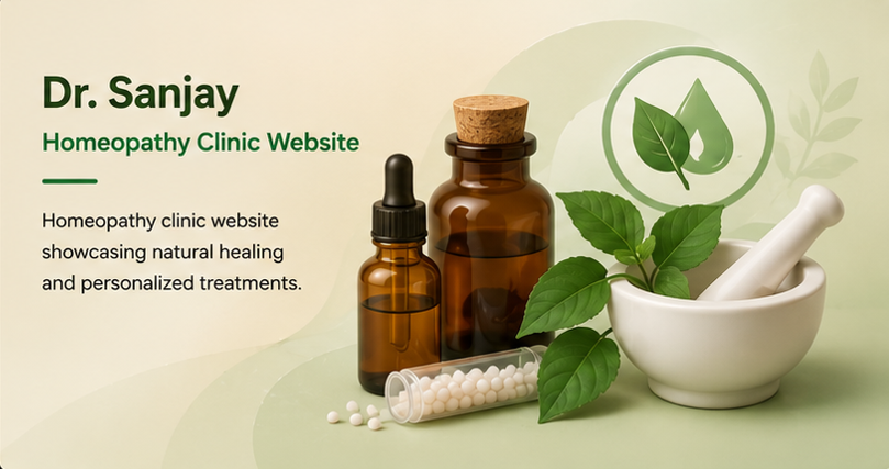 Dr. Sanjay Homeopathy clinic category visual