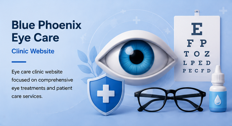 Blue Phoenix Eye Care clinic category visual